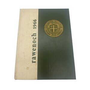 Roanoke College 1966 Rawenoch Yearbook Hardcover 144 Pages Vintage Ads